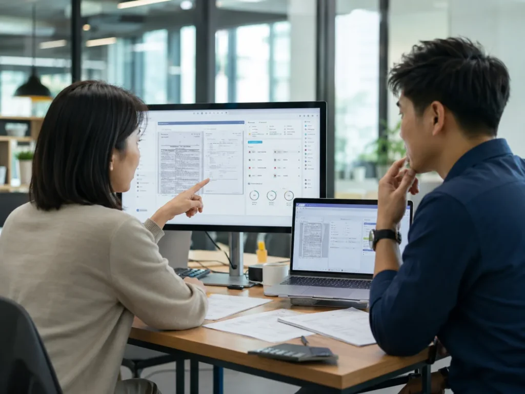 การทำงานของระบบ AI ในการตรวจสอบข้อมูล